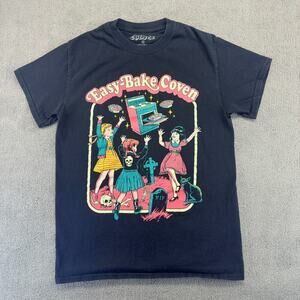 Creepy Co. T-Shirt Sz. Sm. Black Easy Bake Coven Funny Tee Witches Steven Rhodes